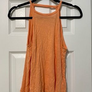 Orange halter